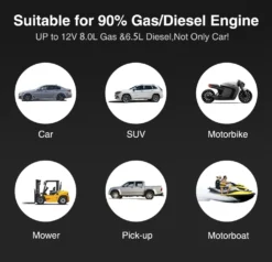 UTRAI 150PSI 2000A Luftpumpe Akku Kompressor Für Fahrrad Autobatterie Starthilfe LED Reifenfüller -Volkswagen || AL-KO Verkaufsgeschäft 5bd61c13cfcba028593848a3628ada86