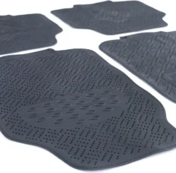 Auto Gummi Fußmatten Universal Alu Riffelblech Optik 4-teilig Chrom Pink -Volkswagen || AL-KO Verkaufsgeschäft 61f9f9b30e2d3d53c5a16f2ec1ae1a73