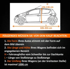 Autogarage Für Fiat 500 (07- ) Vollgarage Auto Schutzhülle Car Cover Autoplane -Volkswagen || AL-KO Verkaufsgeschäft 6323d3829bcf6bb8be733033401773a9