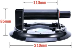 2stk 8" Saugheber Glasheber Vakuum-heber Plattenheber Glassauger Pumpensauger Sauggriff Mit Koffer Scheibenheber KFZ Glassauger Saughalter Plattenheber Gummisauger Pumpsauger Sauggriff Plattenheber Fliesenheber Glasheber -Volkswagen || AL-KO Verkaufsgeschäft 6693cb30a52a0a1d876988700fe74482
