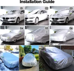 Autoabdeckung Autogarage Ganzgarage Abdeckplane Außen Schutzhülle Silber 490x180x150cm -Volkswagen || AL-KO Verkaufsgeschäft 66b12223309e4f9d3e21b2fa57ead6f0