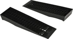 HOMCOM 2 Auffahrrampe, Schwellenrampe, Bordsteinrampe, Gummirampen, PP, Schwarz, 70 X 20 X 8 Cm -Volkswagen || AL-KO Verkaufsgeschäft 68251d1065139190b8d6b7c7123f9d90