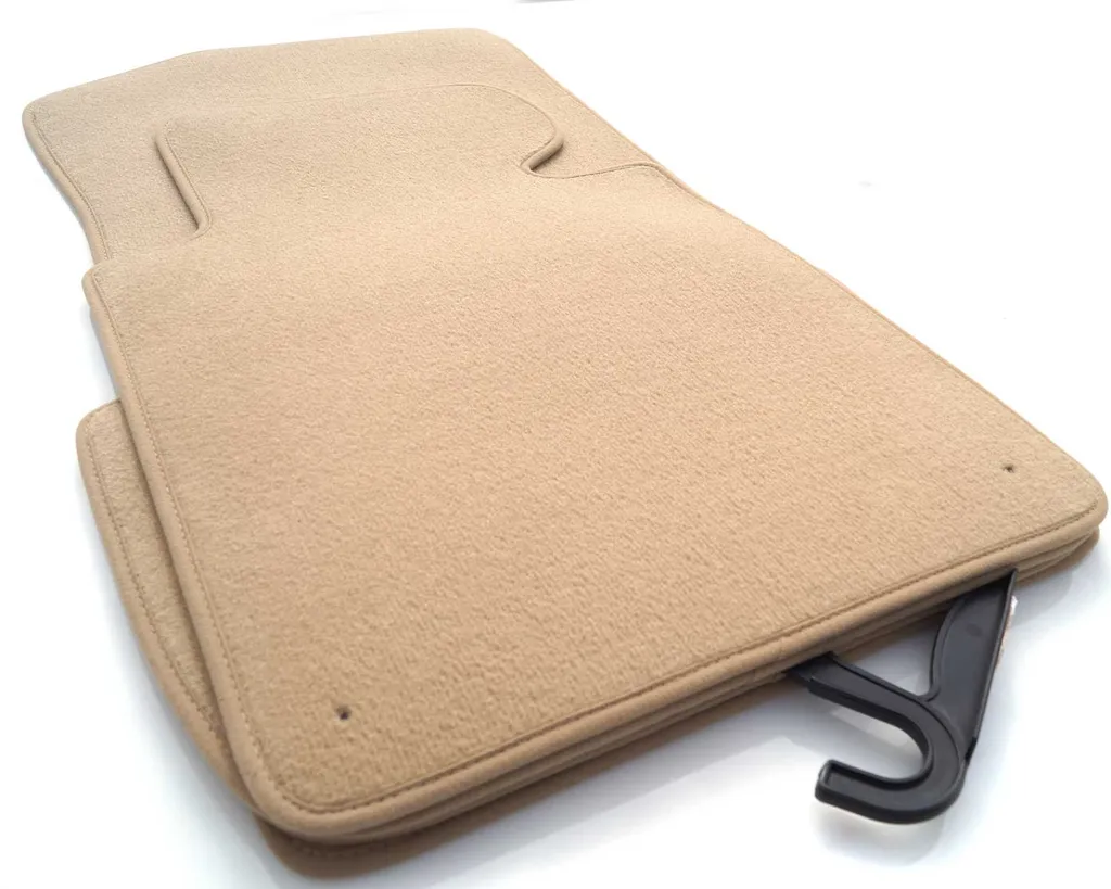 Fußmatten Passend Für BMW E39 5er Velours Autoteppich 4-teilig Beige 3 Fußmatten Passend Für BMW E39 5er Velours Autoteppich 4-teilig Beige