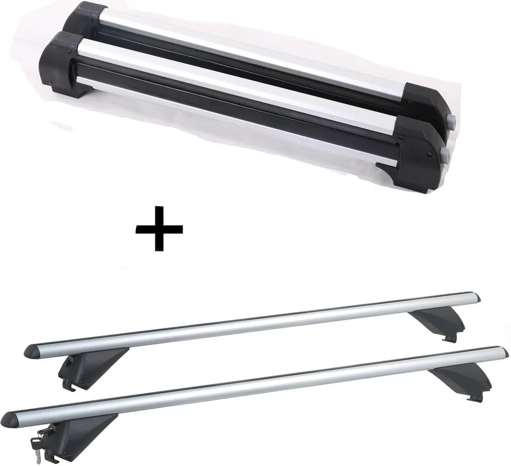 Skiträger VDP-S4 4 Paar Ski + Alu Dachträger RB003 Kompatibel Mit Skoda Superb SW (5Türer) Ab 2015 3 Skiträger VDP-S4 4 Paar Ski + Alu Dachträger RB003 Kompatibel Mit Skoda Superb SW (5Türer) Ab 2015