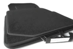Fußmatten 3er BMW G20 / Touring G21 / M3 (auch XDrive) Velours Automatten Teppiche Set, 4-teilig, Schwarz