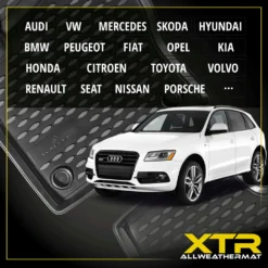 WALSER XTR Gummi Fussmatten Auto Kompatibel Mit Opel Zafira Tourer C (P12), 7 Sitze 2011-Heute, 100% Passgenaue Auto Fußmatten, Robuste Universal Fußmatte Auto, Gummimatten Auto, Auto Fussmatten Gummi -Volkswagen || AL-KO Verkaufsgeschäft 6f9d80c2ee0ae4792287beb76a38853d