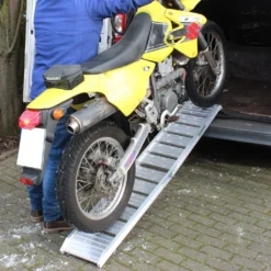 Trutzholm Alu Auffahrrampe 200kg Motorradrampe Klappbar Verladerampe Rampe