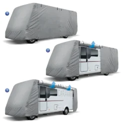 ECD Germany Schutzhülle Für Wohnmobile Größe M - 610x235x275 Cm - Atmungsaktive Integrierte Abdeckplane Ganzgarage Schutzhaube Für Reisemobile Campingmobile Wohnwagen -Volkswagen || AL-KO Verkaufsgeschäft 7611a0fa4c2319958f3a60afcf8dc59f