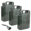 3x Kraftstoffkanister Benzin & Diesel Metall 10 L Kratzfest Nato Oliv Inkl. 1x Ausgießer -Volkswagen || AL-KO Verkaufsgeschäft 7bf74742e8292059ab0546e531b897aa