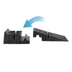 ECD Germany Auffahrrampe 2er Set, 240 Mm, Aus Kunststoff, Bis 2,5 T, Für Auto PKW KFZ, Ragbare Bordsteinrampe, Rutschfeste Oberfläche, Autorampe Auffahrkeil -Volkswagen || AL-KO Verkaufsgeschäft 7c1fab22572b09794a87af8db8fb734d