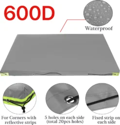 Anhängerplane Flachplane 215x125x13cm Anhänger Plane (Grau) Anhänger Abdeckplane Für PKW Anhänger 500-750 Kg -Volkswagen || AL-KO Verkaufsgeschäft 7d681c6d64fe2b6b2105e664621e0d0e