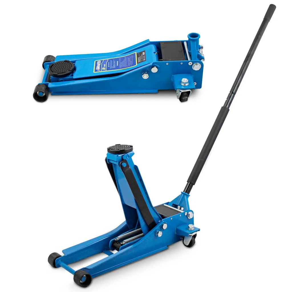 Bituxx Hydraulischer Rangierwagenheber 3T Extra Flach MS-18881 3 Bituxx Hydraulischer Rangierwagenheber 3T Extra Flach MS-18881