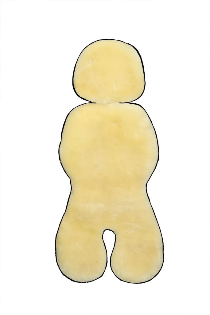 Odenwälder Lammfellauflage Schalensitz TOP, Design:natur 4 Odenwälder Lammfellauflage Schalensitz TOP, Design:natur – Bild 2