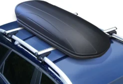 Dachbox VDP-MAA320 Schwarz Matt Dachkoffer Autokoffer Abschließbar 320 Liter