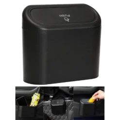 160*143*85mm Auto-Mülleimer Mit Deckel, Mülleimer,Auto Zubehör Innenraum Für Zuhause, Büro, LKW, Nachttisch-Müllhalter