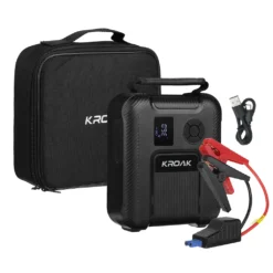 2000A Peak 20000mAh Starthilfekabel, 4 IN 1 Starthilfe Powerbank Auto Starthilfe Auto KFZ Autobatterie-Starter Jump Starter Ladegerät Booster Autobatteries,150psi Elektrische Luftpumpe Kompressor -Volkswagen || AL-KO Verkaufsgeschäft 84e51475688ae709eb78f1bbfced344b