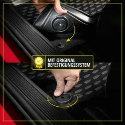 WALSER XTR Gummi Fussmatten Auto Kompatibel Mit Opel Mokka 2012 - 2017, 100% Passgenaue Auto Fußmatten, Robuste Universal Fußmatte Auto, Gummimatten Auto, Auto Fussmatten Gummi, Auto Gummimatten -Volkswagen || AL-KO Verkaufsgeschäft 86c4e06fe84de1a71f010fe57021143a 2