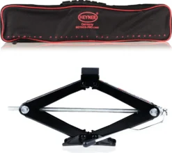 Heyner UltraLift L Premium Wagenheber 2000kg Scherenwagenheber Handkurbel SUV