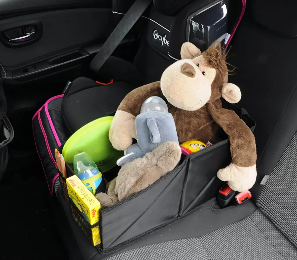 Wumbi Aufbewahrungsbox Pink KfZ Kofferraum Kofferraumtasche Organizer Auto Tasche Kofferraumorganizer Verstaumöglichkeit Auto, Picknickkorb 6 Wumbi Aufbewahrungsbox Pink KfZ Kofferraum Kofferraumtasche Organizer Auto Tasche Kofferraumorganizer Verstaumöglichkeit Auto, Picknickkorb – Bild 4