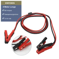 Wolketon 2x4M 500AMP Starthilfekabel Starterkabel KFZ Überbrückungskabel LKW Auto Hilfspaket Batteriekabel -Volkswagen || AL-KO Verkaufsgeschäft 89381ac8f11df6f5a07510f7fa8e7bae 2