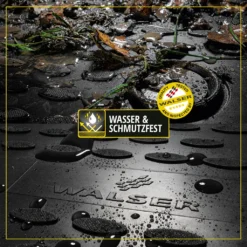 WALSER XTR Gummi Fussmatten Auto Kompatibel Mit Opel Zafira Tourer C (P12), 7 Sitze 2011-Heute, 100% Passgenaue Auto Fußmatten, Robuste Universal Fußmatte Auto, Gummimatten Auto, Auto Fussmatten Gummi -Volkswagen || AL-KO Verkaufsgeschäft 9370cb97899f2d90bddb5291d674ee17