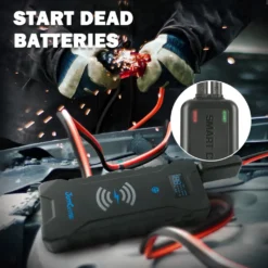 Gens Ace Auto Starthilfe Powerbank 2000A 22000mAh Mit 10W Drahtloses Ladegerät 12V Starthilfekabel Jump Starter Autobatterie-Ladegerät Booster -Volkswagen || AL-KO Verkaufsgeschäft 96edfead39825872843d857571091e70