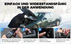 TOPDON 2000A 16000mAh 12V Starthilfekabel JS2000 Aktualisierte Version Starthilfe Powerbank Auto Starthilfe Auto KFZ Starthilfe Autobatterie-Starter Jump Starter 11 TOPDON 2000A 16000mAh 12V Starthilfekabel JS2000 Aktualisierte Version Starthilfe Powerbank Auto Starthilfe Auto KFZ Starthilfe Autobatterie-Starter Jump Starter -Volkswagen || AL-KO Verkaufsgeschäft 9f37f799aab87f3d265d34ab5bbfb857