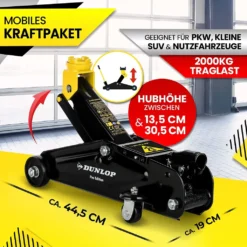 Dunlop Wagenheber Rangierwagenheber Transportbox Und Gummiauflage 2t Hydraulisch -Volkswagen || AL-KO Verkaufsgeschäft 9f68270dbf4a47524d3e4a9d8cbc5526