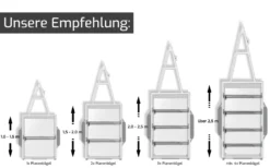 Tarpofix® Anhänger Planenbügel Flachplanenbügel 100-145 Cm (2 Stk.) - Universell Anpassbare Alu Planenstützen Für Anhängerplanen - Planen Spriegel 17 Tarpofix® Anhänger Planenbügel Flachplanenbügel 100-145 Cm (2 Stk.) - Universell Anpassbare Alu Planenstützen Für Anhängerplanen - Planen Spriegel -Volkswagen || AL-KO Verkaufsgeschäft a0d0f19b57bfb419488b3bc619a04498