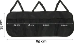 Auto Kofferraumtasche / Organizer, Universal, 89x35 Cm, Schwarz, Platzsparend -Volkswagen || AL-KO Verkaufsgeschäft a16eebf27b59ebd6bd7e628a49d4bde4