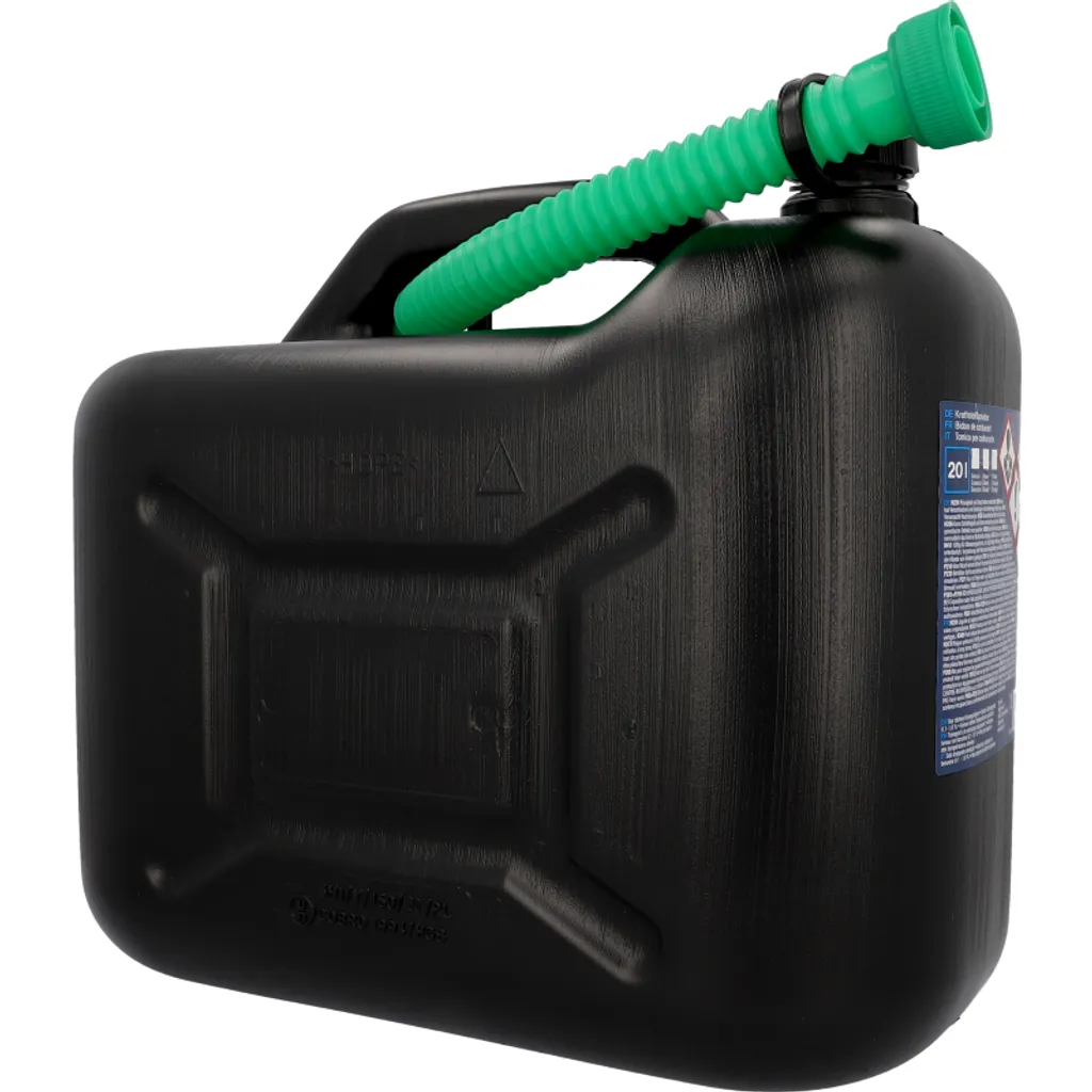 Cartrend Kraftstoffkanister Kunststoff 20 Liter Mit Ausgießer Schwarz 8 Cartrend Kraftstoffkanister Kunststoff 20 Liter Mit Ausgießer Schwarz – Bild 6