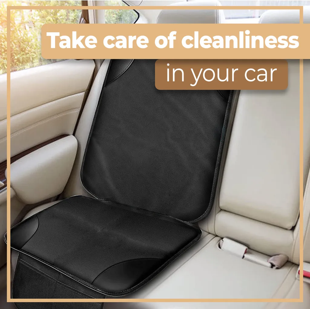 Kindersitzunterlage Autositzauflage Unterlage Für Kindersitze Rutschfeste Und Wasserabweisende Universell Isofix ISO-Fix Geeignet Schwarz Retoo 4 Kindersitzunterlage Autositzauflage Unterlage Für Kindersitze Rutschfeste Und Wasserabweisende Universell Isofix ISO-Fix Geeignet Schwarz Retoo – Bild 2