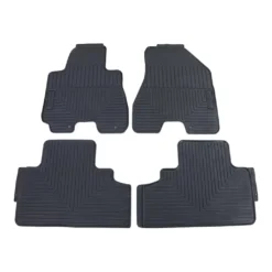 Premium Gummi Fußmatten Set 4-teilig Schwarz Für Hyundai Tucson JM 04-12