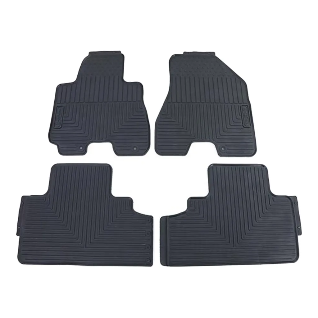 Premium Gummi Fußmatten Set 4-teilig Schwarz Für Hyundai Tucson JM 04-12 3 Premium Gummi Fußmatten Set 4-teilig Schwarz Für Hyundai Tucson JM 04-12