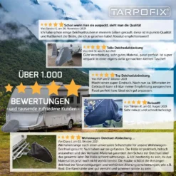 Tarpofix® Deichselabdeckung Aus PVC Plane Für Wohnwagen & Anhänger - Extra Große & Universelle Deichselhaube Deichselschutz -Volkswagen || AL-KO Verkaufsgeschäft a632d2d26b7845ed166aac3e804a9a54