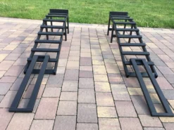 MajdTech 2 X Auffahrrampe 4000 Kg Mit Verlängerung, 330 Mm Hoch, 280 Mm Breit, Kfz Rampe Hebeplattform Auffahrbock Hebebühne, Pkw, SUV, 4x4, Van -Volkswagen || AL-KO Verkaufsgeschäft a8977436baf1886d495730b82a0808e4