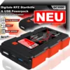 QC3000 KFZ Starthilfe Mit Auto Boost Für 12V Autobatterie Und Hochleistungs- Akku Powerpack Ladegerät Mit HIGH-SPEED USB 3.0 + LED Taschenlampe -Volkswagen || AL-KO Verkaufsgeschäft aa2291dfa65f849386f2167ddc2fc8a5