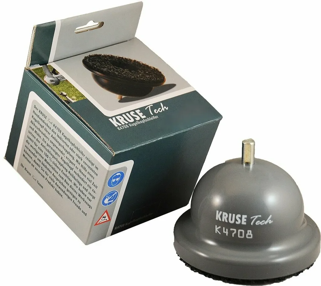 Das Original - Kruse-Tech Kugelkopfschleifer Für Anhängerkupplungen 3 Das Original - Kruse-Tech Kugelkopfschleifer Für Anhängerkupplungen