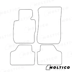 Moto-MOLTICO Fußmatten Auto Velours Autoteppiche Schwarz Automatten Set 4-teilig Passend Für BMW X1 E84 2009-2014 (Beige - Ziernähte) -Volkswagen || AL-KO Verkaufsgeschäft ae3d30c01de8e233d7c5835f18f951ae