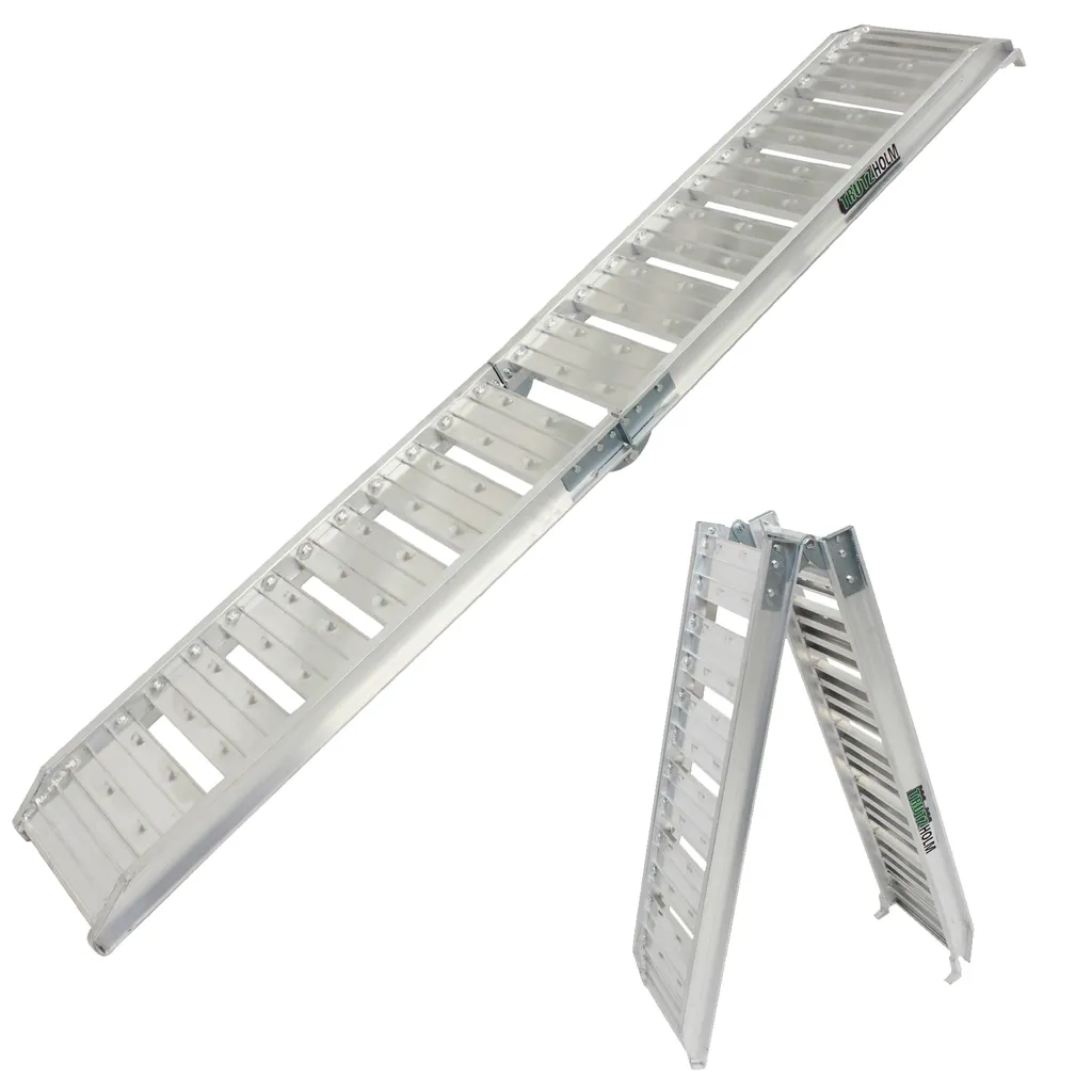 Trutzholm Alu Auffahrrampe 200kg Motorradrampe Klappbar Verladerampe Rampe 7 Trutzholm Alu Auffahrrampe 200kg Motorradrampe Klappbar Verladerampe Rampe – Bild 5