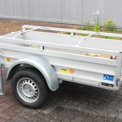 2x Alu-Bügel Für Anhänger Flach-Planen Verstellbar 1000 - 1450mm Planenstütze