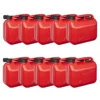 10er Set Kraftstoffkanister 10L Kunststoff Benzinkanister UN- Reserve Diesel Camping