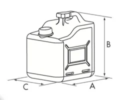 NUOVA RADE 22l Kraftstofftank 300x245x440 Tragbar Reservetank Ausgussstutzen -Volkswagen || AL-KO Verkaufsgeschäft c375d80e473dc2139f1746dd19a1b460