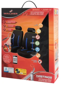 WALSER Auto-Sitzbezug 2 Vordersitzbezüge Hastings Mit Reißverschluss, ZIPP-IT Premium Auto-Schonbezüge Für Normalsitze, 2 Vordersitzbezüge-Auto -Volkswagen || AL-KO Verkaufsgeschäft c4a5911787469973f82d9abc3e8b5faa