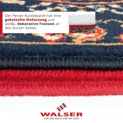 WALSER Perserteppich Auto, Universaler Orientteppich-Auto Blau, Klassischer Autoteppich Orientalisch, PKW-Teppich Mit Weißen Teppichfransen 60x40cm 5 WALSER Perserteppich Auto, Universaler Orientteppich-Auto Blau, Klassischer Autoteppich Orientalisch, PKW-Teppich Mit Weißen Teppichfransen 60x40cm -Volkswagen || AL-KO Verkaufsgeschäft ce25727299b895de32ba82a9a9cbef49