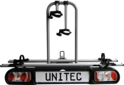 Unitec Kupplungs-Fahrradträger Alu-Atlas, Beleuchtung Mit 13-poligem Stecker