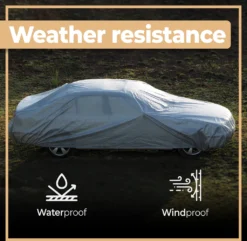 Autoabdeckung Autogarage Ganzgarage Vollgarage Auto Abdeckplane KFZ Schutzhülle Atmungsaktiv Universal 480x175x120cm Cover UV Staubdicht Grau Retoo -Volkswagen || AL-KO Verkaufsgeschäft d166d77117ab440b6b35388f275f3b20