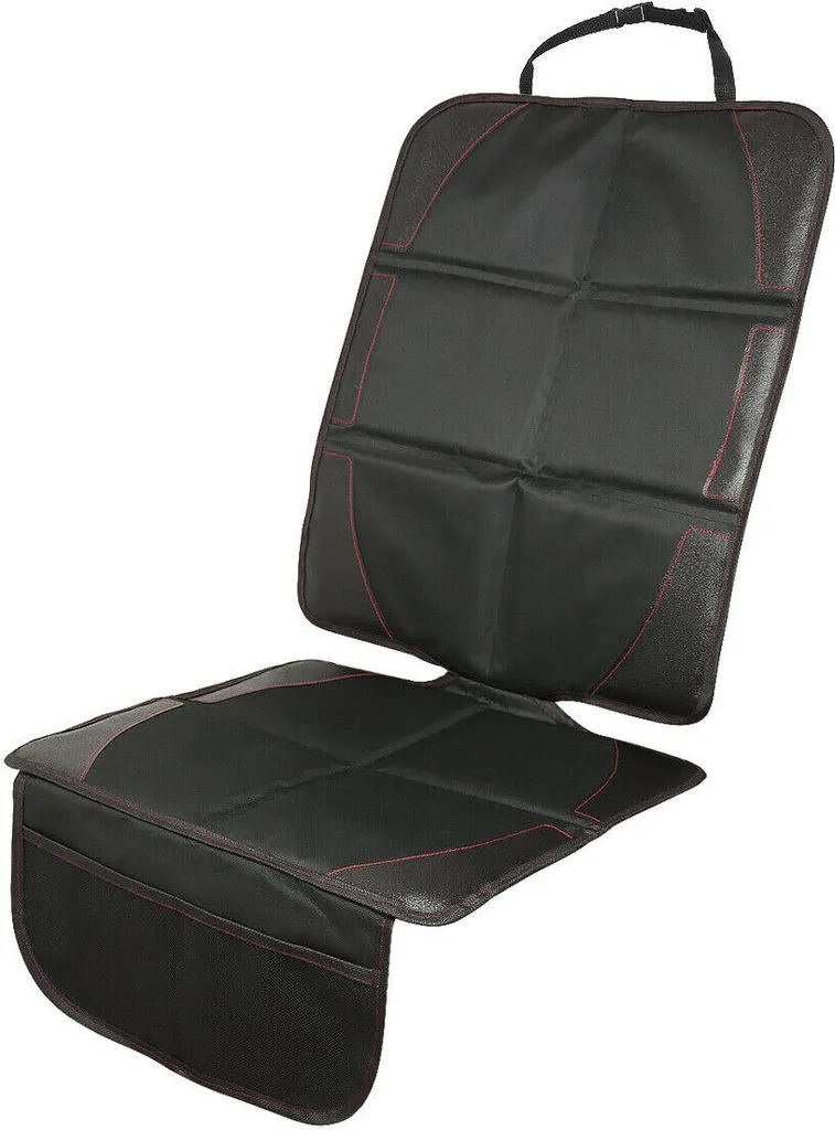 Großer Rutschfester Kindersitz Schonbezug, Wasserabweisende Kindersitzunterlage, Autositzschoner, Sitzauflage In Schwarz 4 Großer Rutschfester Kindersitz Schonbezug, Wasserabweisende Kindersitzunterlage, Autositzschoner, Sitzauflage In Schwarz – Bild 2