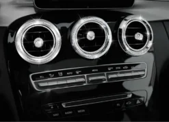 Komplett Set Passend Zu Mercedes C GLC Strass Glitzer Blende Ringe Lüftung Klima -Volkswagen || AL-KO Verkaufsgeschäft d475bbefc261836180bc3697b94fe987