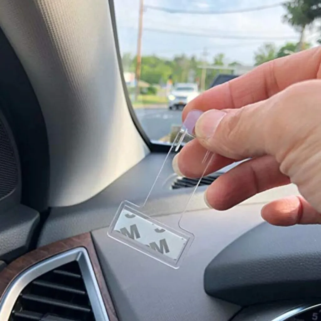 Parkscheinhalter Parkausweis Parkscheinhalter Transparent Clip Windschutzscheibe Halterung Parkschein Selbstklebend Tickets Clips Auto Kartenhalter Retoo 12 Parkscheinhalter Parkausweis Parkscheinhalter Transparent Clip Windschutzscheibe Halterung Parkschein Selbstklebend Tickets Clips Auto Kartenhalter Retoo – Bild 10